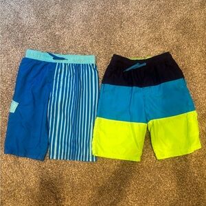 Yes, price is for BOTH! BOYS size 16 (XL) swim shorts. Outgrew size.